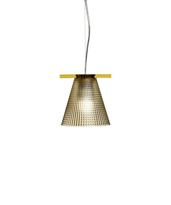 Light Air Hanglamp Sculped Amber - Kartell